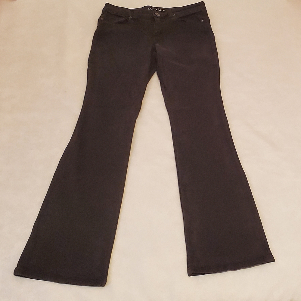Victoria's Secret 2 Long Vintage Y2K Black Denim Flare Jeans